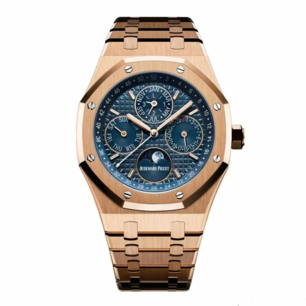 AP Rose Gold Blue Dial Replica