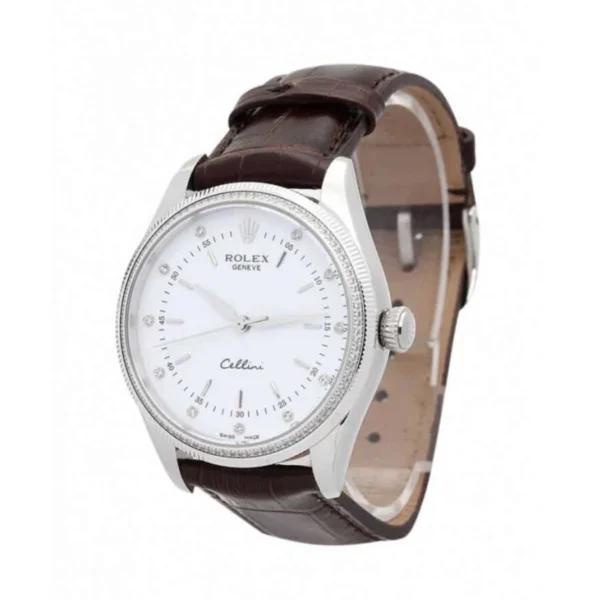 Rolex Cellini Danaos 4233 White Dial Replica