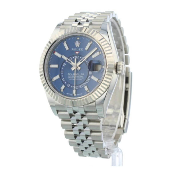 Rolex Sky-Dweller Blue Dial Stainless Steel 336934 Jubilee Replica