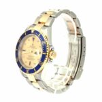 Rolex Submariner Serti Two Tone Stainless Steel Gold Diamond 16613 Replica
