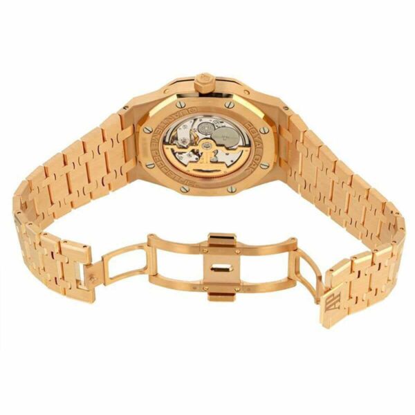 AP Rose Gold Blue Dial Replica