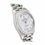 Rolex Day-Date 228349RBR Diamond Bezel Sundust Dial Replica