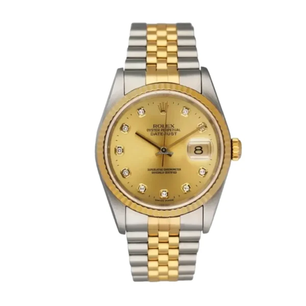 Rolex Day-Date 128238 Yellow Gold With Diamond Dial Replica