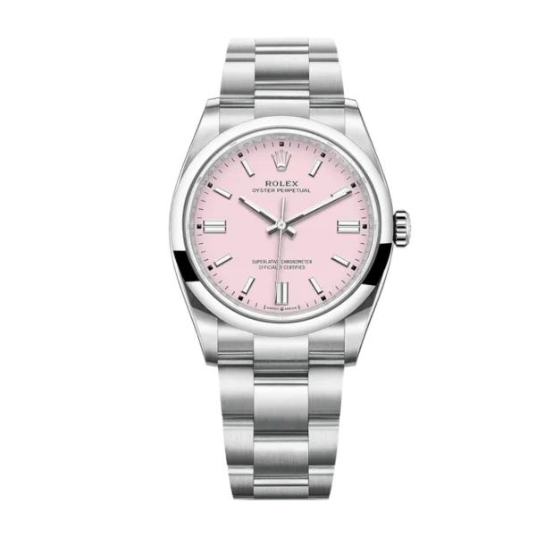 Rolex Perpetual Pink 124300 Replica