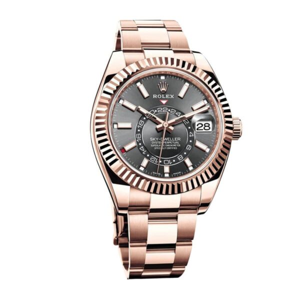 Rolex Sky-Dweller 326935-0007 SRO Automatic Everose Rhodium Dial Oyster Replica
